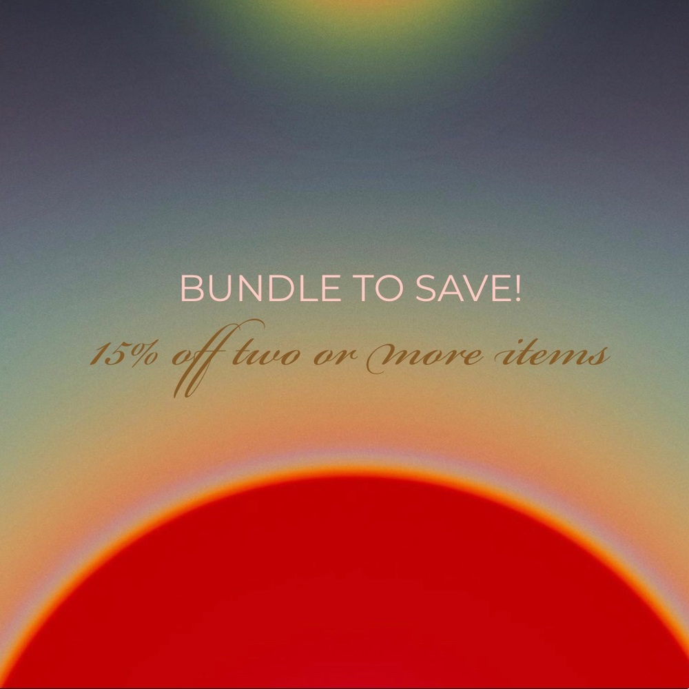 NOW 15% OFF BUNDLES🕊